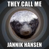 Jannik Hansen - Honey Badger