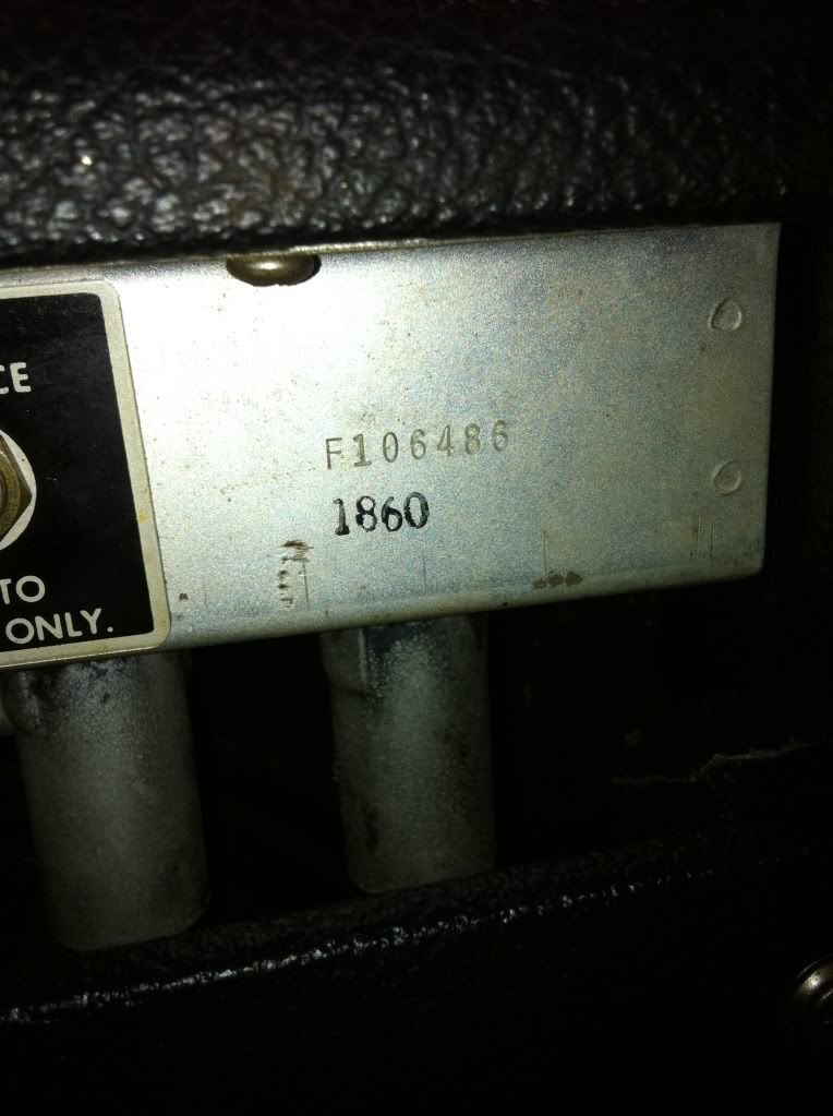 Fender Twin Reverb Dating