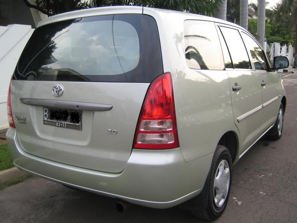 Jual Cepat Toyota Innova Tipe E Silver Manual 2006