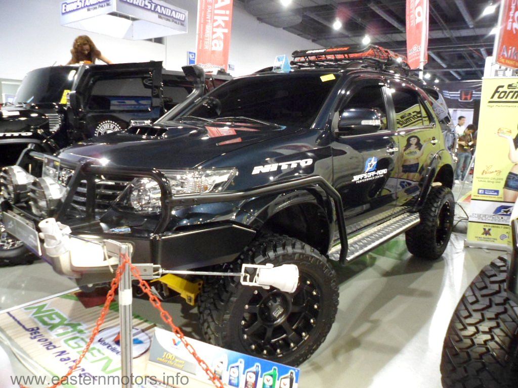 2012 Toyota Fortuner Off Road Setup; Please visit- www.easternmotors.info