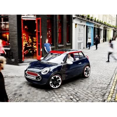 Mini launched their Rocketman concept, Mini launched their Rocketman concept; please visit - http://www.easternmotors.info/