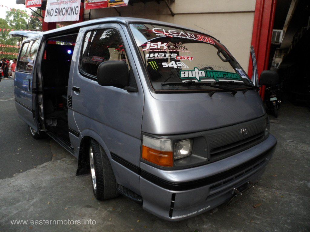 Customize Toyota HiAce Commuter Diesel; Please visit - www.easternmotors.info