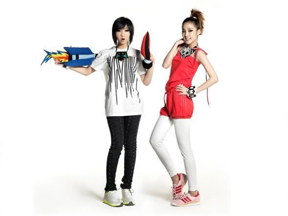 MINZY AND DARA - ADIDAS Pictures, Images and Photos