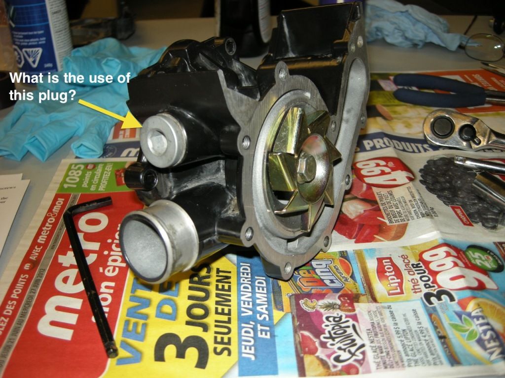 Bmw k100 oil pump leak #3