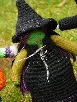 Little Green Witch 6.5" tall