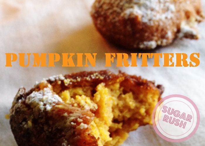 pumpkin fritters