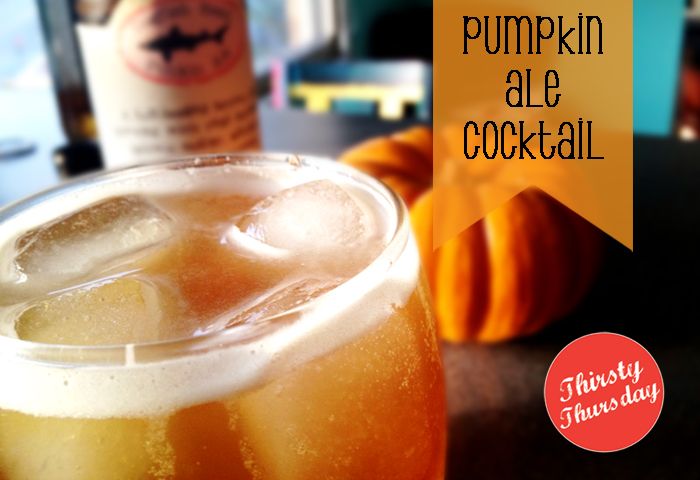 pumpkin ale cocktail
