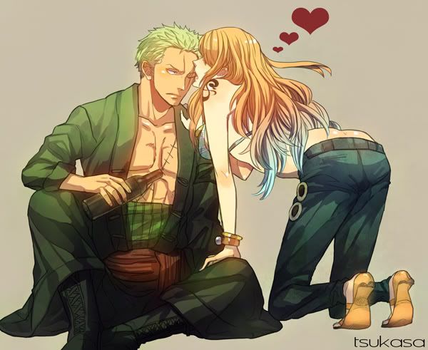 Nami,Zoro,Two Yeras Later,One Piece,Two Years Later