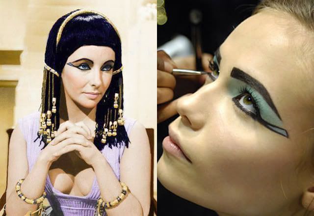 how to apply cleopatra makeup. Cleopatra - Elizabeth Taylor +