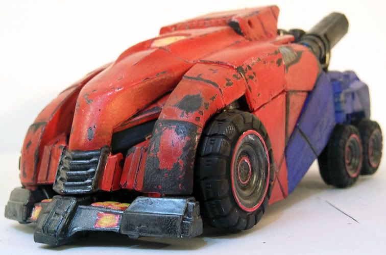 ~Custom Transformers War For Cybertron Optimus Prime By Mykl~