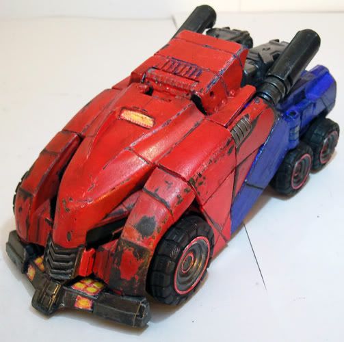 ~Custom Transformers War For Cybertron Optimus Prime By Mykl~