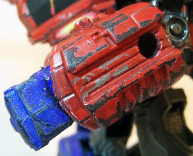 ~Custom Transformers War For Cybertron Optimus Prime With Scratchbuilt Axe By Mykl~