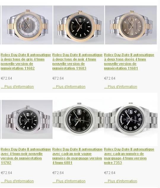 rolex Day Date II