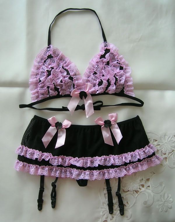 Sexy GIRL'S MINISKIRT Garter Belt Bra Top LINGERIE 31 eBay