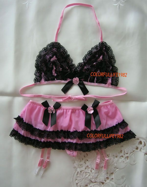 Sexy GIRL'S MINISKIRT Garter Belt Bra Top LINGERIE 31 eBay