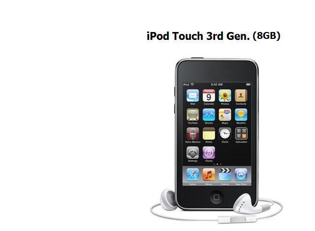Ipod Touch 3rd Generation Back. Apple IPod Touch 3rd