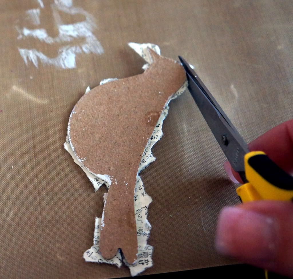 Chipboard Bird Trim Text Chipboard Bird Trim Text
