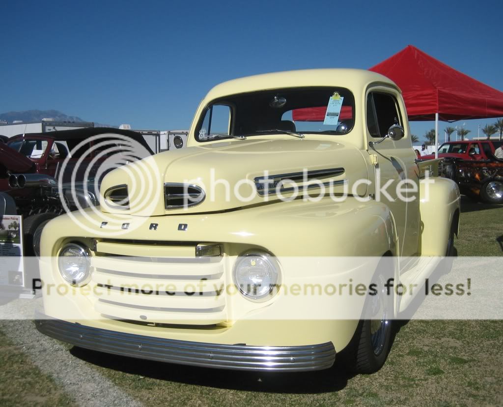 1950 Ford truck hood trim #6