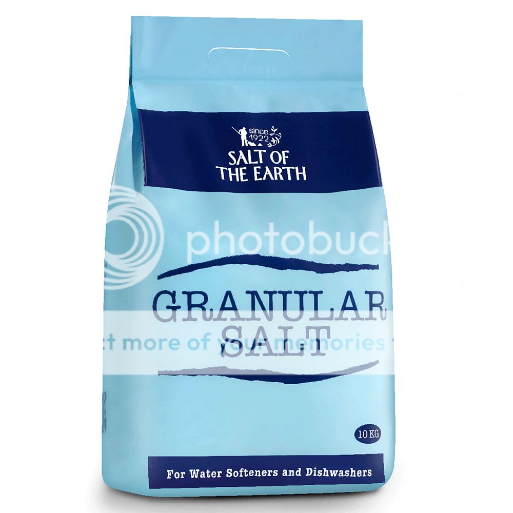 2 x 10kg Salt of The Earth Granular Dishwasher Salt Water Softener FREE