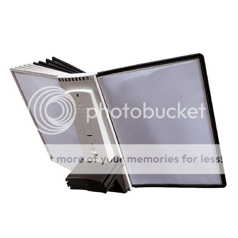 Dark Blue Pack of 5 Durable Sherpa 560607 Display Panel A4 Polypropylene