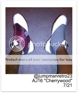 WDYKT Air Jordan 16 Cherrywood