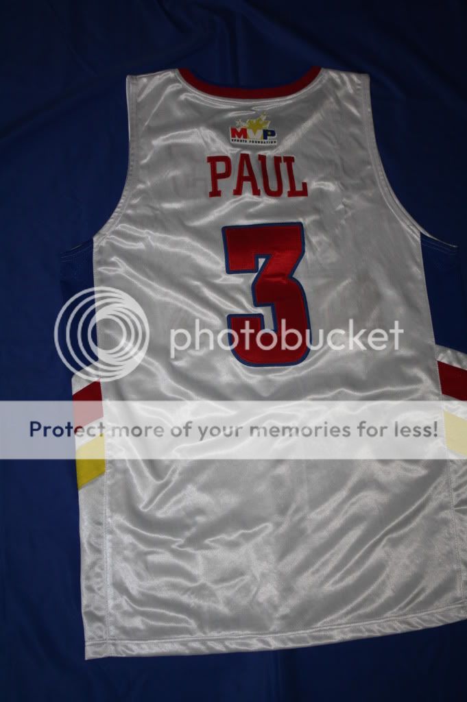 Chris Paul Philippines Exclusive 2011 MVP Smart All Star White Jersey 