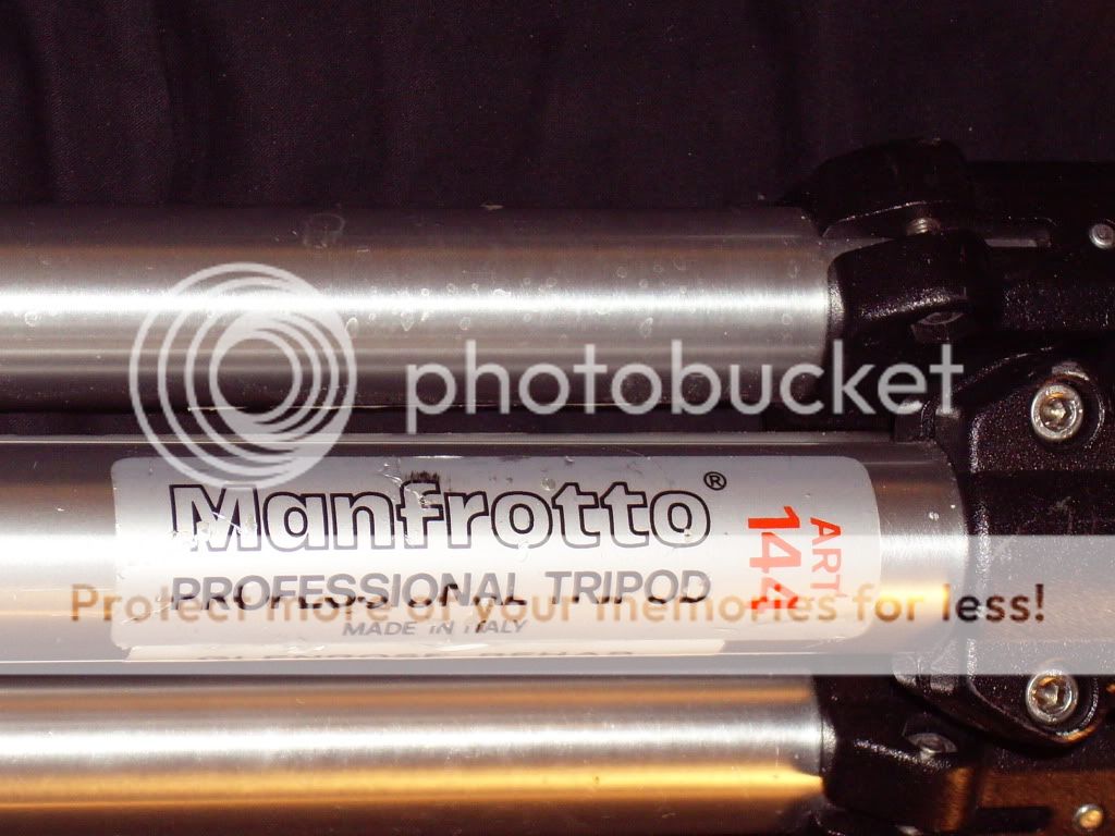 manfrotto art 144 professional tripod 136 head included used in 