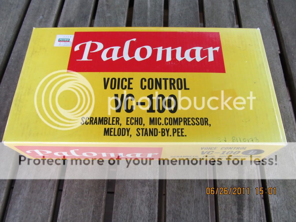 PALOMAR VC 100 VOICE CONTROL BOX FOR CB RADIO  