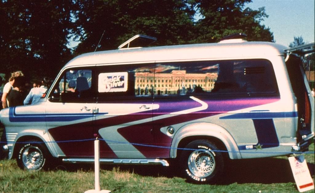 old custom vans
