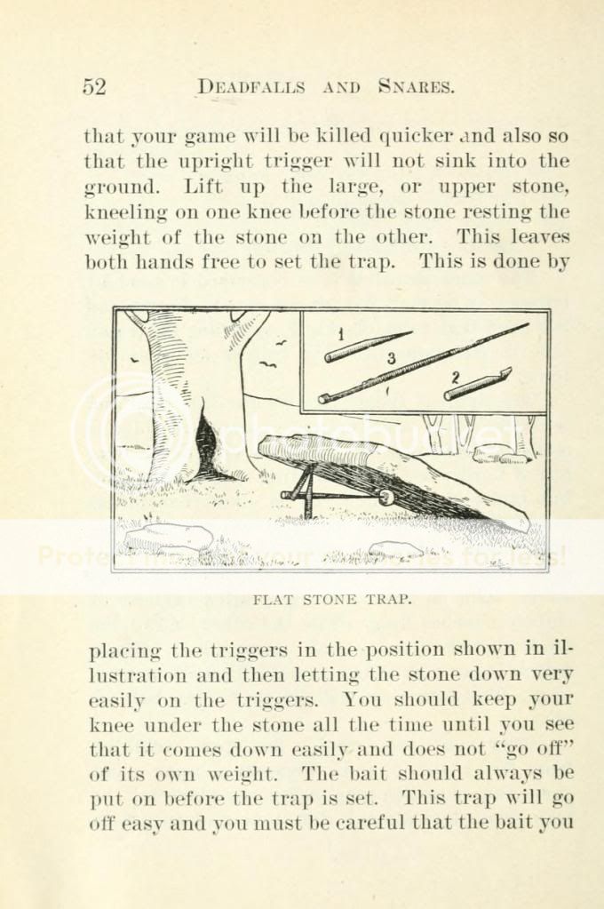 Trapping Survival CD 34 Books Traps Deadfalls Snares  