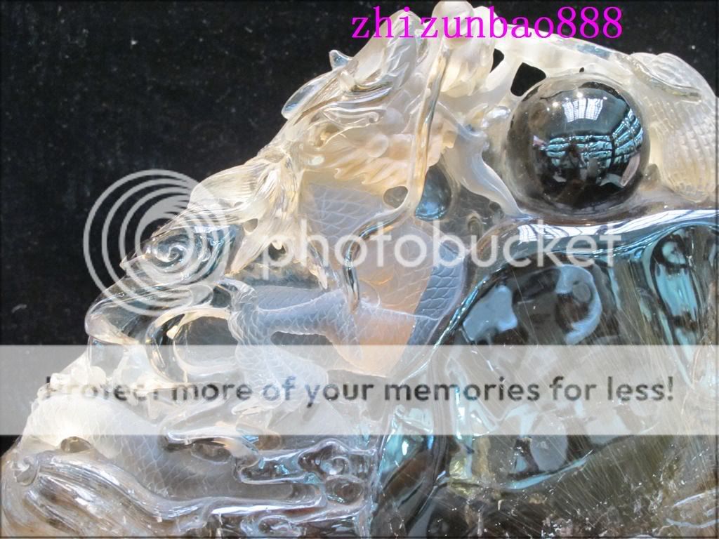Natural Rutilated Quartz Chinese Dragon peanut 卍 Business is booming 