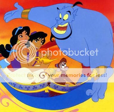 aladdin and genie photo: ALADDIN JASMINE GENIE ABU AND CARPET aladdin-4896.jpg