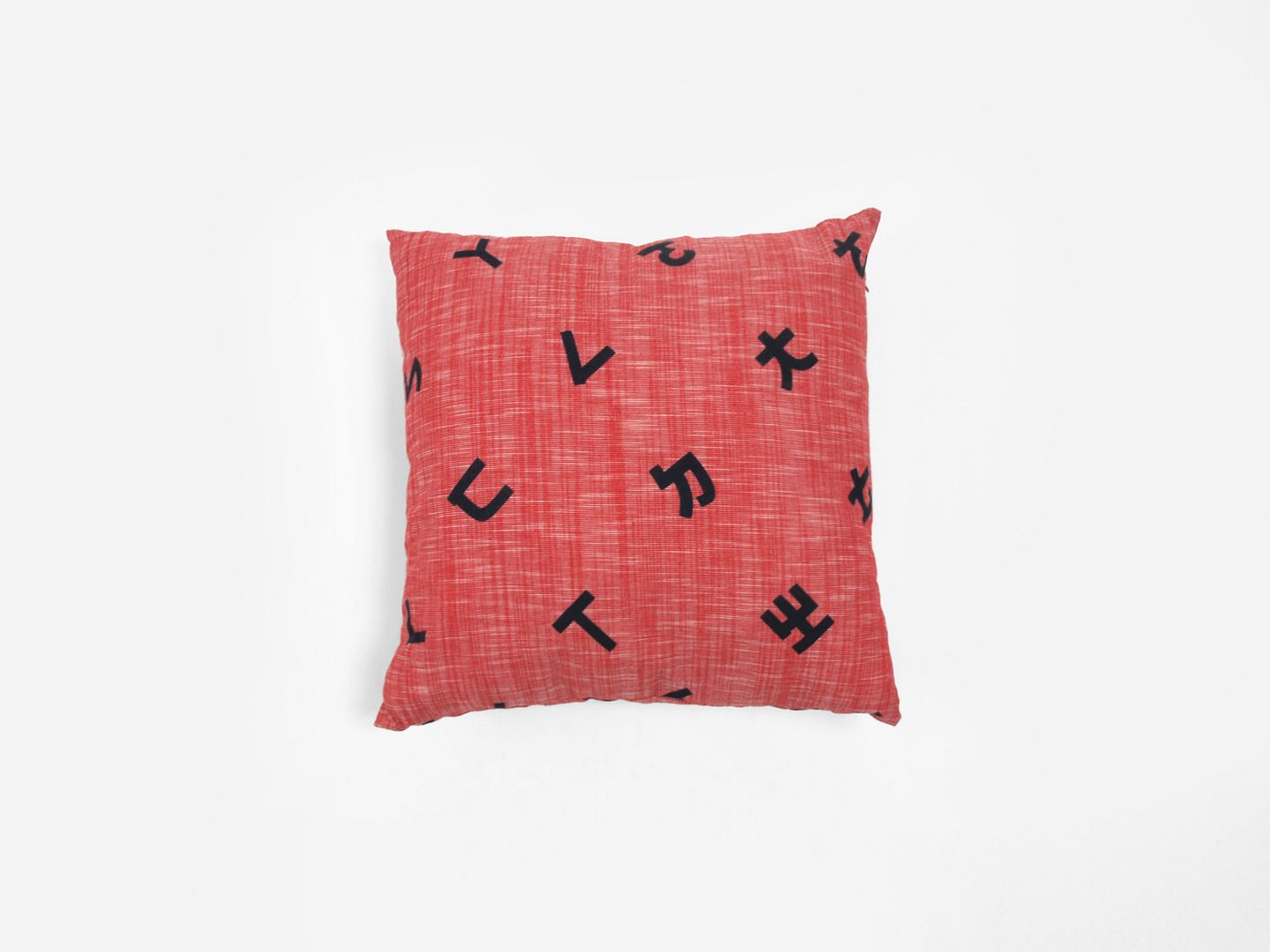 Taiwanese Secret Language / Bopomofo / Phonetic Symbols Printed Pillow - Pillows & Cushions - Other Materials Green