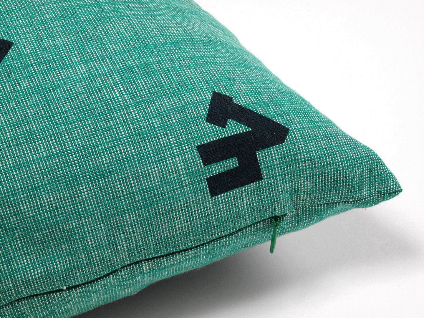 Taiwanese Secret Language / Bopomofo / Phonetic Symbols Printed Pillow - Pillows & Cushions - Other Materials Green