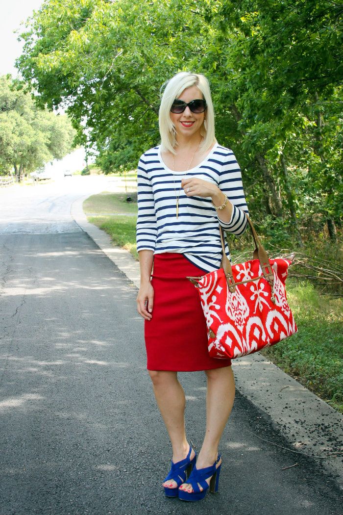 the MRS. & the MOMMA: How To Dress Like Your {Patriotic} Momma