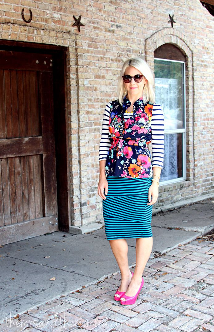 the MRS. & the MOMMA: Florals+Stripes²